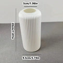 GobekUsa Striped Plastic Vase for Flowers
