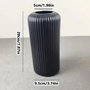 GobekUsa Striped Plastic Vase for Flowers