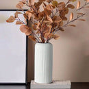 GobekUsa Striped Plastic Vase for Flowers
