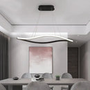 GobekUsa Stylish Aluminum Leaf Pendant LED Island Light for Dining Room Décor