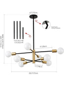 GobekUsa Stylish Hanging Chandelier for Home Decor