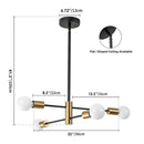 GobekUsa Stylish Hanging Chandelier for Home Decor