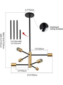 GobekUsa Stylish Hanging Chandelier for Home Decor