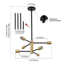 GobekUsa Stylish Hanging Chandelier for Home Decor