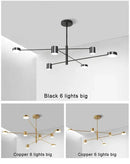 GobekUsa Stylish Led Chandelier for Home Decor