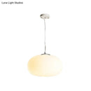 GobekUsa Stylish Nordic Pendant Light with Opal Glass - Ideal for Office and Kitchen Island