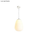 GobekUsa Stylish Nordic Pendant Light with Opal Glass - Ideal for Office and Kitchen Island