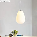 GobekUsa Stylish Nordic Pendant Light with Opal Glass - Ideal for Office and Kitchen Island