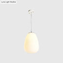 GobekUsa Stylish Nordic Pendant Light with Opal Glass - Ideal for Office and Kitchen Island