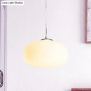 GobekUsa Stylish Nordic Pendant Light with Opal Glass - Ideal for Office and Kitchen Island