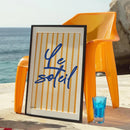 GobekUsa Summer Vibe Beach Canvas Art Prints