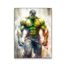 GobekUsa Superhero Canvas Wall Art - Marvel Movie Characters