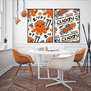 GobekUsa "Takoyaki Ramen Canvas Wall Art Decor"