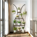 GobekUsa Tall Metal Plant Stand with 5 Tiers