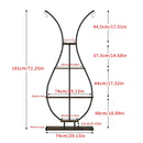 GobekUsa Tall Metal Plant Stand with 5 Tiers