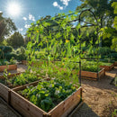 GobekUsa Tall U-Shaped Garden Plant Trellis