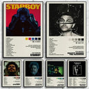 GobekUsa The Weeknd Music Album Posters for Home Decor