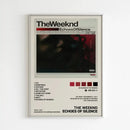 Minimalist the weeknd music album posters bedroom home decor