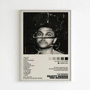 Minimalist the weeknd music album posters bedroom home decor