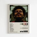 Minimalist the weeknd music album posters bedroom home decor
