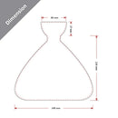 GobekUsa Transparent Avocado Seed Starter Vase