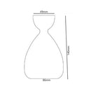 Clear glass avocado seed starter trio kitchen grow vases