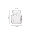 GobekUsa Transparent Nordic Vase for Plants and Flowers