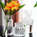 GobekUsa Transparent Nordic Vase for Plants and Flowers