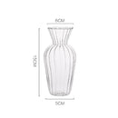 GobekUsa Transparent Nordic Vase for Plants and Flowers