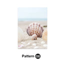GobekUsa Tropical Ocean Shell Wall Art for Living Room