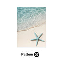 GobekUsa Tropical Ocean Shell Wall Art for Living Room