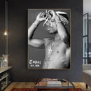GobekUsa Tupac Canvas Print - Hip Hop Wall Art