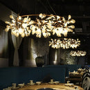 GobekUsa Ultra-modern Metal Ceiling Light for Restaurants - Firefly Island Suspension Lighting