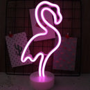 Colorful led neon sign shapes bedroom night light by Decorbites