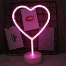 Colorful led neon sign shapes bedroom night light by Decorbites