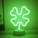 Colorful led neon sign shapes bedroom night light by Decorbites