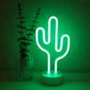 Colorful led neon sign shapes bedroom night light by Decorbites