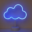 Colorful led neon sign shapes bedroom night light by Decorbites