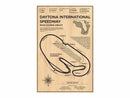 Vintage sepia mazda raceway laguna seca monaco grand prix office poster by Decorbites