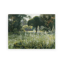 Vintage farmhouse landscape canvas wall art bedroom ink sketch branch