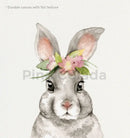 Vintage human anatomy sepia skeleton canvas print for study or bedroom by Decorbites