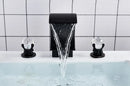 GobekUsa Waterfall Bathroom Basin Faucet - Hot/Cold Mixer