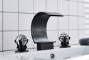 GobekUsa Waterfall Bathroom Basin Faucet - Hot/Cold Mixer