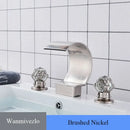 GobekUsa Waterfall Bathroom Basin Faucet - Hot/Cold Mixer