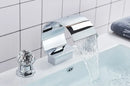 GobekUsa Waterfall Bathroom Basin Faucet - Hot/Cold Mixer