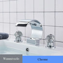 GobekUsa Waterfall Bathroom Basin Faucet - Hot/Cold Mixer