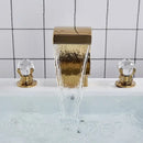 GobekUsa Waterfall Bathroom Basin Faucet - Hot/Cold Mixer