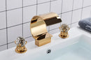 GobekUsa Waterfall Bathroom Basin Faucet - Hot/Cold Mixer