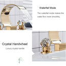 GobekUsa Waterfall Bathroom Basin Faucet - Hot/Cold Mixer