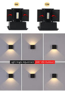 GobekUsa Waterproof Aluminum LED Wall Lamp - Outdoor & Indoor Lighting